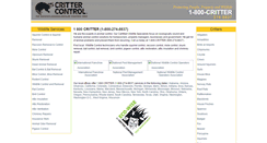 Desktop Screenshot of 800critter.com